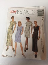 Vintage Easy Mc Calls&#39; Pattern Misses Dress In Two Lengths # 2117 Size Ax 4-6-8 - £3.97 GBP