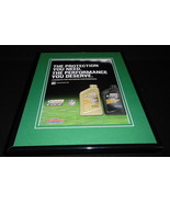 2013 Castrol Edge Motor Oil / NFL Framed 11x14 ORIGINAL Vintage Advertis... - $34.64