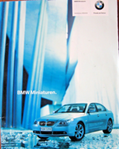 BMW Miniaturen 2003 2004 Katalog Model Die Cast Car Catalog, in German Language. - £77.84 GBP