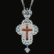 Pectoral Cross Crucifix Jesus Christ Necklace Priest Church Accessories ... - $41.48