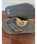Cobian Child Sz 9/10 Sandal Flip Flop Thong Brown Shoe - €13,80 EUR