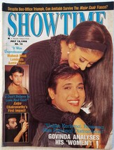 Showtime Jul 1998 Govinda Aamir Amitabh Nagarjuna Namrata Mahesh Rahul Roy - £23.53 GBP