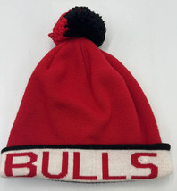 Mitchell And Ness Chicago Bulls Beanie Pom Pom NBA - Block Cuff - £5.67 GBP