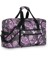 Weekender Bag Carry on Bag Travel Duffle Bag Medium Overnight Bag for Wo... - £24.81 GBP