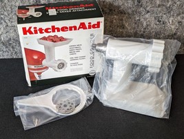 Works KitchenAid Meat Food Grinder FGA Stand Mixer Attachment White - Read - £10.37 GBP