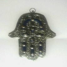 Hamsa Handmade,Moroccan Handmade Metal ,Hamsa Fatima khamissa ,Luck eye Wall Han - £36.60 GBP