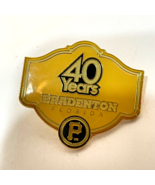 MLB Pittsburg Pirates 40 Years Florida Bradenton Vintage Tack Lapel Pin ... - £9.69 GBP