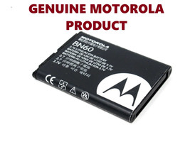 Original Battery BN60 For Motorola HINT QA30 Rapture VU30 VU204 ZN4 Hint A45 OEM - £13.29 GBP