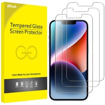 JETech Screen Protector for iPhone 14 Plus 6.7-Inch, Tempered Glass Film... - £10.37 GBP