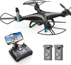 Holy Stone HS110D Quadcopter Drone FPV 120° Wide-Angle HD Camera 2 Batte... - £54.78 GBP