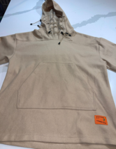 STYLE DESIGN YIFENG/1978 LACE UP FLEECE PULLOVER BOHO HOODIE MEN'S MEDIUM - $16.66