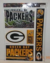 WinCraft NFL Ultra Decal Green Bay Packers multiple decals on one sheet - $14.85