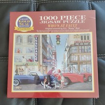 1000 Piece Jigsaw Puzzle Who’s At Fault Original Artwork By D.L. Rust NE... - $66.49