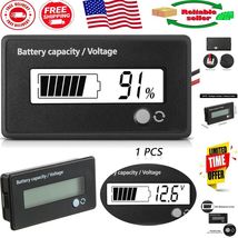 LCD Battery Meter with Low Power Alarm - Compatible with 12V to 84V Systems - $280.06 MXN