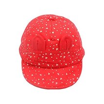 Baby Hat Sunscreen Breathable Baby Cuff Cotton Baseball Cap Visor Cap