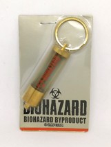 BIOHAZARD BYPRODUCT G-Virus Glass Tube Bottle (Pale Green Liquid) Keychain - £74.16 GBP