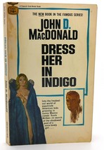 John D. Mac Donald Dress Her In Indigo Early Printing - £38.05 GBP