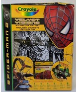 2004 Crayola Spiderman 2 Deluxe Velvet 3-D Art Poster Set, still in pack... - £14.46 GBP