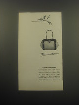 1959 Etienne Aigner Handbag Advertisement - Casual Distinction - £11.74 GBP