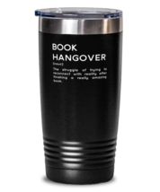 20 oz Tumbler Stainless Steel  Funny Book Hangover Definition  - £23.94 GBP