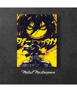 Attack on Titan Anime Mikasa Ackerman Alum Wall Decor Metal Art Canva Po... - $13.63 CAD+
