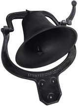 24X22&quot; Large Church School Antique Vintage Style Large Cast Iron Dinner BELL - £133.48 GBP