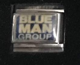 Blue Man Group Italian Charm Enamel Link 9MM Broadway - £10.69 GBP