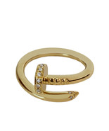CARTIER Yellow Gold Juste un Clou Ring with Diamonds - $3,100.00