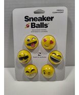 Sneaker Balls 6-Pack Emoji Shoe Freshener Deodorizer New Sealed Odor Eli... - $12.86