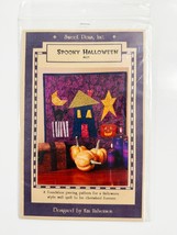 &#39;Spooky Halloween&#39; Quilt Pattern Sweet Peas Inc 14.5&quot; x 14.5&quot; Kim Halvorson - $5.93