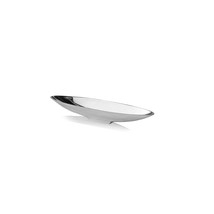 20&quot; Contempo Shiny Silver Short Boat Tray - £61.76 GBP