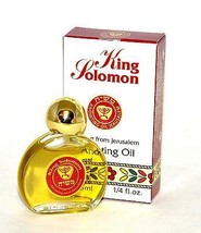 Lot of x10 King solomon Anointing Oil 7.5 ml - 1/4oz From The Holyland Jerusalem - £31.58 GBP+