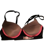 VS Victoria&#39;s Secret PINK black under T Shirt 32A small bra - $299.27 MXN