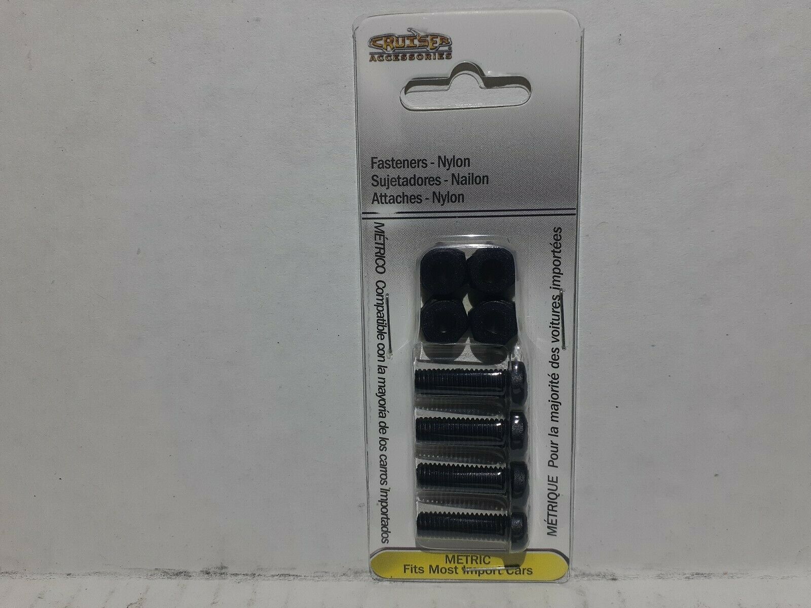 Automobile License Plate TAG NYLON Fasteners Screws IMPORT METRIC 80150 ... - $5.93
