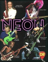 DR Neon Strings ad Korn Fieldy, Earth Wind &amp; Fire Verdine White, Bootsy Collins - £3.01 GBP