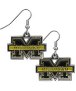 NCAA Siskiyou Sports Womens Michigan Wolverines Chrome Dangle Earrings O... - $13.75 CAD