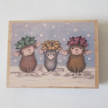 Stampabilities House Mouse Rubber Stamp Wrapped And Ready HM0R1006 - £20.25 GBP
