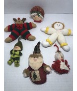 Vintage Christmas Ornaments Lot Of 6 - $24.75