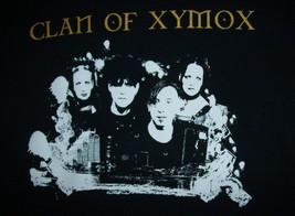 Clan Of Xymox 2008 Long Sleeve Black Tour T-Shirt XL Goth Post-Punk Fashion Rare - £152.78 GBP
