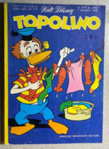 Walt Disney TOPOLINO #1171 (1978) Italian language comic book digest VG+ - £11.67 GBP