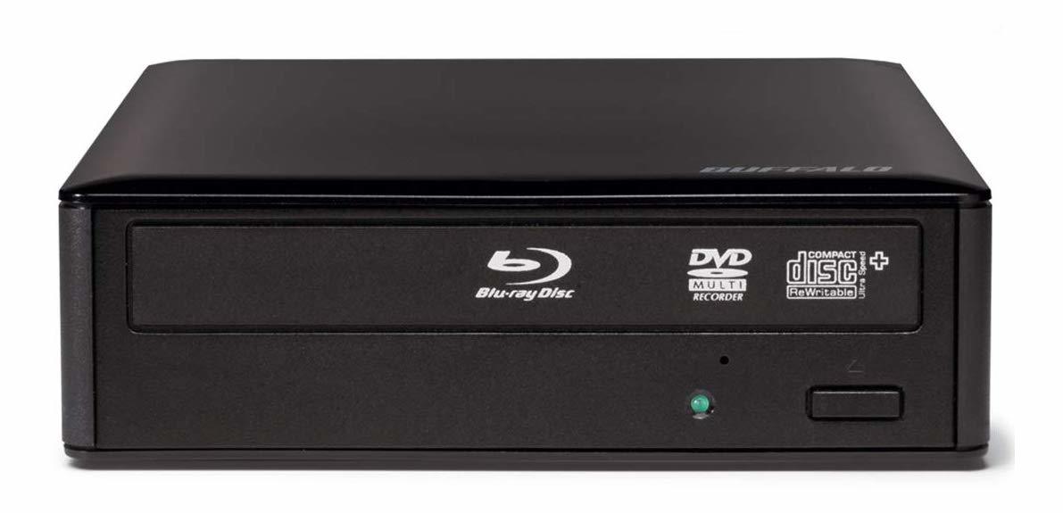 BUFFALO MediaStation Desktop 16x External Blu-ray Writer for PC with USB... - $222.10