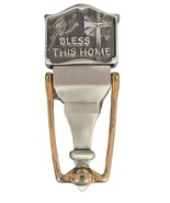 &quot;God Bless This Home&quot; Door Knocker Knock and it Shall Be Opened - $27.14 CAD