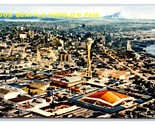 Seattle World&#39;s Fair  Artist Concept Aerial View UNP Chrome Postcard R9 - £3.11 GBP