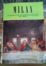 Milan Artistic Illustrated  Guide Book by Bissi  Booklet - $1.36 CAD