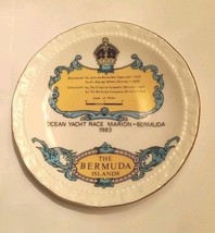 Paragon Commemorative Trinket Dish 1983 Ocean Yacht Race Newport-Bermuda - $270.11 MXN