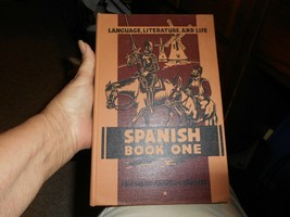 Language,Literature, &amp; LIFE/SPANISH Book ONE/FRIEDMAN-ARJONA-CARVAJAL-1936,EUC - £17.21 GBP