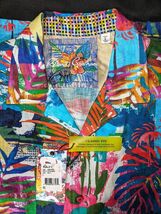 Robert Graham Himalayas  Short Sleeve Colorful Classic Fit Shirt Size Large New image 8