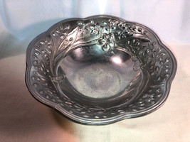 Lenox Metal Center Fruit Bowl With Butterfly And Dragonfly 12 Inches - £28.14 GBP