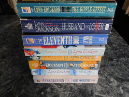 Lynn Erickson lot of 8 Romantic Suspense Paperbacks - £12.78 GBP