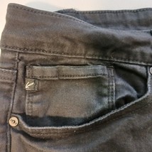 KanCan Zipper Leg Women's Black Denim Jeans Size 3XL Measured 36x25 image 3